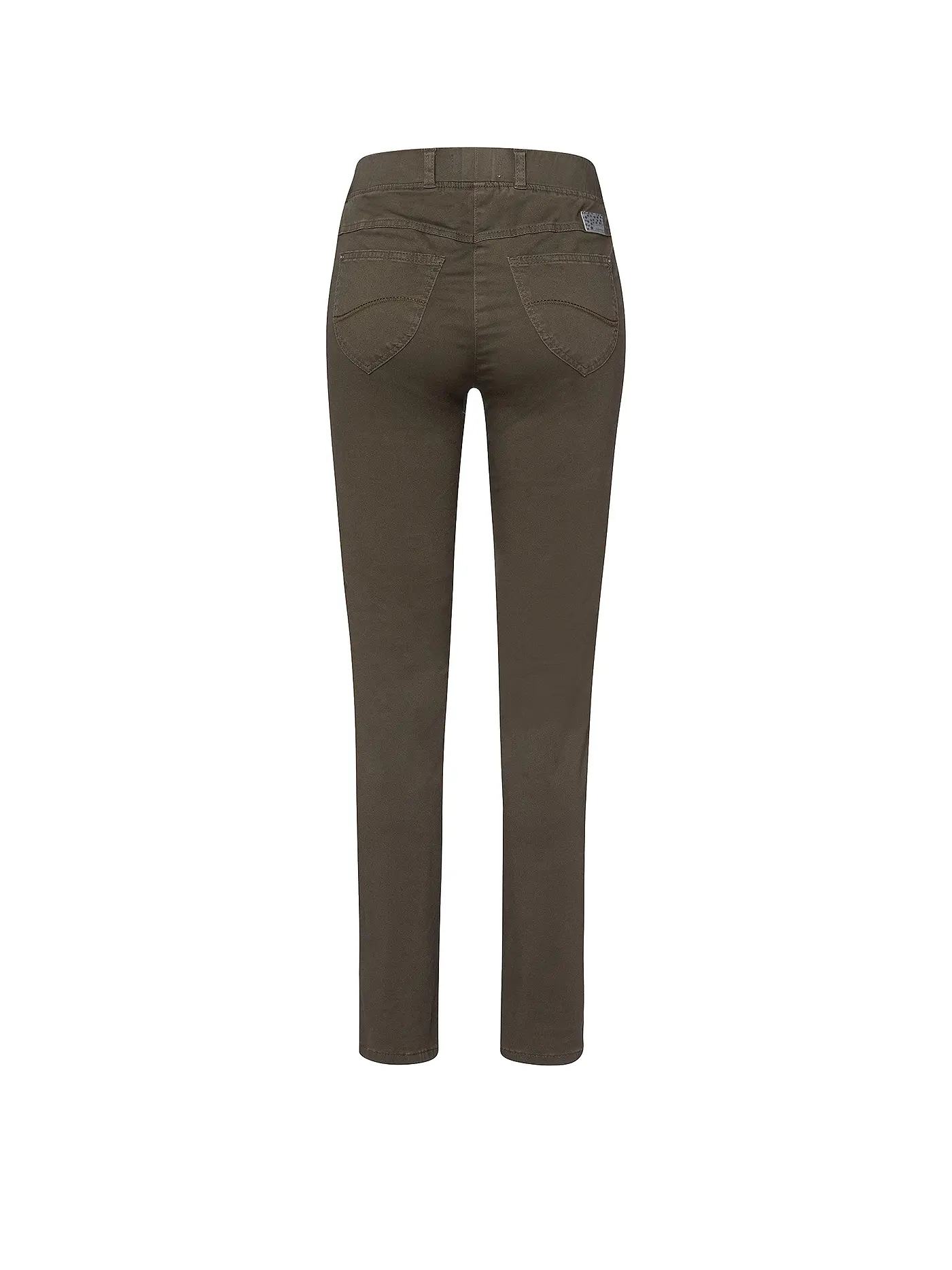 RAPHAELA BY BRAX | Hose Slim Fit LAVINA ZIP | olive
